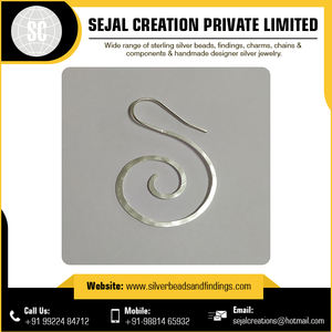 Women's 925 Sterling Silver Drop <b>Earring</b> Fashion Jewelry Findings - Product Image 6