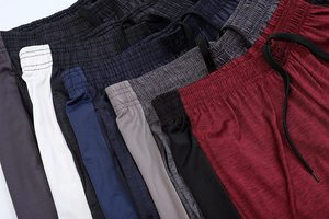 Pantalones cortos deportivos para hombre, para verano, para correr, fitness, gimnasio, al aire libre, ligeros, transpirables, con cordón ajustable, elásticos, de secado rápido. - Product Image 5