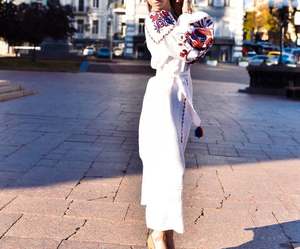 Exclusive Pretty Ukrainian Embroider <b>Dress</b> Wear Ukrainian <b>Dress</b> Long Sleeves Latest Winter Ladies Casual <b>Dresses</b> <b>Summer</b> Floral - Product Image 2