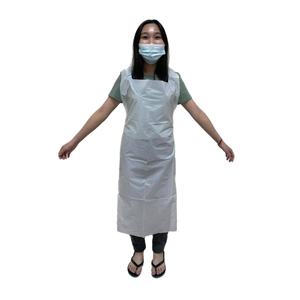 Wholesale Disposable <b>Plastics</b> <b>Apron</b> PE <b>Apron</b> Good Quality Customize Manufacturer for Medical Kitchen Hair Salon - Product Image 1