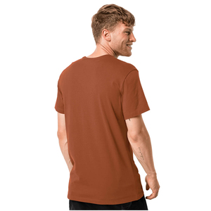 T-shirts décontractés en jersey 100% coton PIHA SPORTS - Manches courtes, col rond, coupe ajustée pour hommes, teinture unie, nombreux coloris - Product Image 3