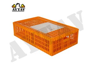 กรงขนส่งไก่แบบประตูด้านบนรุ่นใหม่ สำหรับ 12-16 ตัว กล่อง AYTAV สำหรับจัดการนกมีชีวิต ใช้ได้ทุกฤดู - Product Image 2