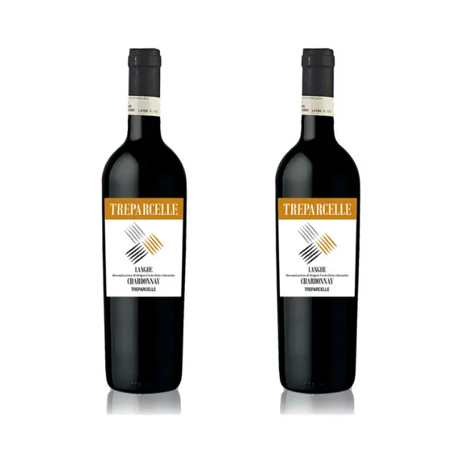 High Quality Sparkling Langhe Chardonnay Prestigious Made in Italy White Wine Bottle Wein Vinos Italianos