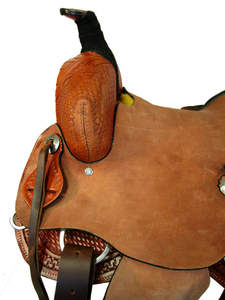 Sillín de barril de cuero genuino de alta calidad Y & Z, equitación inglesa de calidad Premium, precio de venta completo disponible, caballo ecuestre - Product Image 5