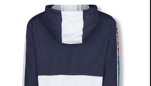 Chaqueta Cortavientos Impermeable Ecológica Personalizable para Hombre, Talla Grande, Otoño, con Cremallera, Bordada, de Piel de Vaca y Pelo de Oveja - Product Image 6
