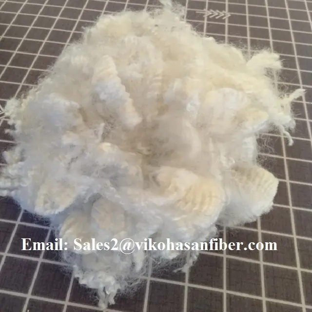 Fibra de poliéster branca, alta qualidade 7 denier hd fibras de poliéster e fibras de poliéster sintéticas