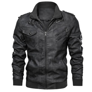 Abrigos personalizados de invierno de la mejor calidad 100%, chaqueta de bicicleta, chaquetas de cuero originales para hombre y motocicleta - Product Image 3