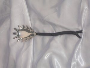 Ensemble de serveurs à salade en laiton chaud, ensemble de couverts décoratifs indiens faits à la main, ensemble de couverts fantaisie en acier inoxydable avec polissage brillant/placage nickel - Product Image 5