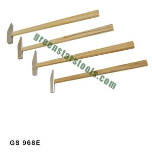 Juego de 4 martillo de mango de cincel de madera GS 968E para herramientas de joyería para joyeros - Product Image 1