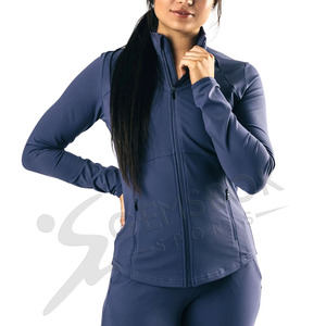 Veste de survêtement à fermeture éclair pour femmes, veste de haute performance ultra-extensible, construction matelassée respirante, vente en gros de haute qualité - Product Image 2