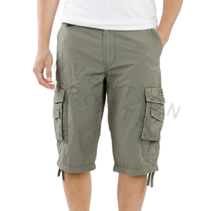 กางเกงขาสั้นคาร์โก้ผู้ชายประสิทธิภาพสูงระบายอากาศได้ดีมีหลายกระเป๋าสไตล์ลำลองเป็นมิตรกับสิ่งแวดล้อม - Product Image 1