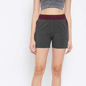 New Design Womens Custom Logo Elastic Two Layers Soft Slim Fitness Sports Yoga Gym Running Ladies Shorts Fit Type Regular - Product Image 1