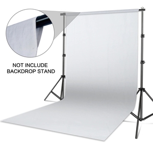 Siyah beyaz yeşil mavi renk pamuk tekstil Muslin fotoğraf arka plan stüdyo fotoğrafçılığı ekran Chromakey zemin kumaş - Product Image 2