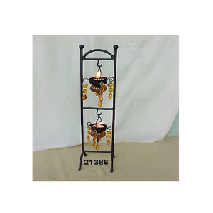 Soportes de vela de hierro metálicos decorativos personalizados de primera calidad - Product Image 1