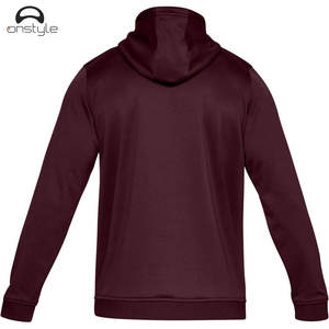 Hoodie pour homme de haute qualité, mode décontractée hiver 2024, 100% polyester, logo personnalisé, impression numérique, imperméable, écologique - Product Image 2