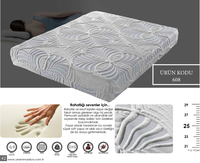 Matelas en mousse à mémoire de forme contemporain, antibactérien, hypoallergénique, rafraîchissant, lavable, de haute qualité, au meilleur prix, pour hôpital et appartement