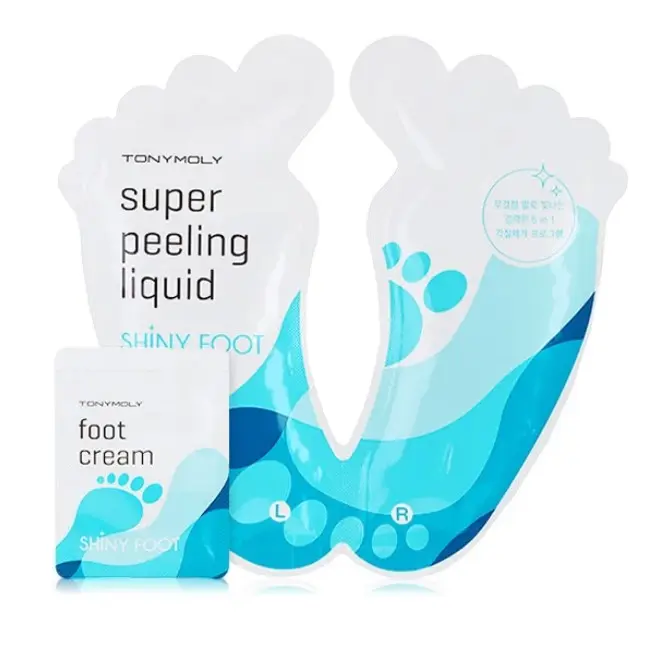 Hàn Quốc Chăm Sóc Da Tẩy Tế Bào Chết Mỹ Phẩm Tony Moly Shinny Foot Siêu Lột Mặt Nạ Lỏng