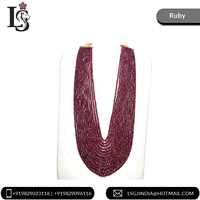 Rubis africain naturel couleur rouge foncé 2-4mm taille meilleure qualité rubis facettes non traitées perles pierres précieuses pour collier et bijoux