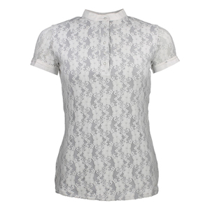Outdoor Sports Women's <b>Lightweight</b> Horse Racing Wear <b>Ladies</b> Lace Show Shirt Design Sports And Outdoor Short Sleeve Rider Shirts - Product Image 1
