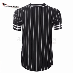 Camiseta de béisbol personalizada por sublimación, venta al por mayor, barata, EE. UU. - Product Image 2