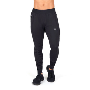 Offre Spéciale hommes Infi-Dry Jogger pantalon personnalisé basique mince poche à fermeture éclair nouvelle mode Style décontracté avec motif droit - Product Image 1
