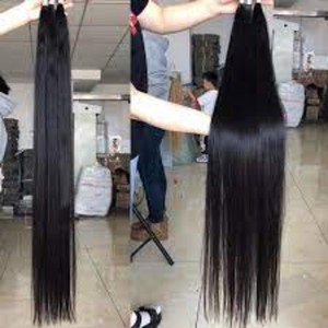 40 pulgadas MOQ 3 Paquetes de extensiones de cabello Remy virgen indio que teje estilos suaves rectos y ondulados en color de cabello Natural - Product Image 3