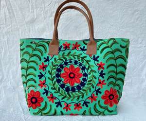 กระเป๋าสตรีสุภาพสตรีและสุภาพสตรีไหล่กระเป๋าผ้าฝ้ายกระเป๋า - Product Image 5