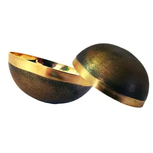 Custom Design Buy Highly efficient kansa vatki foot massager for stress relief Bronze Massager Bowl Manufacturer medieval edge