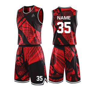 Short en jersey de basket-ball pour hommes personnalisé en gros, uniforme de sublimation réversible respirant avec option de taille plus avec design - Product Image 1
