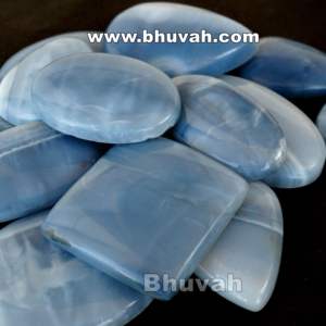 Piedra de ópalo azul Natural para meditación, piedra de Reiki curativa, cristal Natural, Ópalo azul, precio al por mayor - Product Image 5