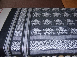 Shemagh foulard tactique désert 100% coton écharpe de tête Shemagh arabe Style moyen-orient Shemagh - Product Image 4