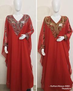 最新のELEGANT TRENDY PARTY <span class=keywords><strong>Wear</strong></span> KAFTAN CAFTAN PARTY <span class=keywords><strong>Wear</strong></span> STYLE Madein Indiaハンドワーク刺Embroideryプラスサイズドレス