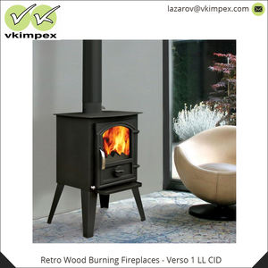 Cheminée à bois en bois massif, style classique, livraison gratuite, brûleur pour hôtel - Product Image 2