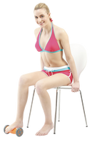 ALLWINWIN FTR01 Rouleau de massage des pieds - Masseur Shiatsu à picots pour fasciite plantaire