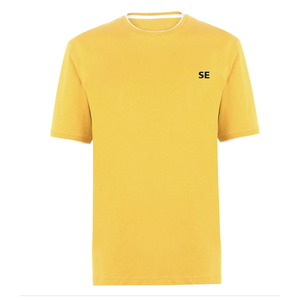 T-shirt à manches longues col rond pour homme, personnalisé, écologique, respirant, séchage rapide, coton épais 220g, vente en gros - Product Image 5