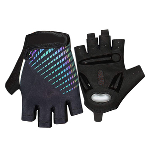 ถุงมือยกน้ำหนักเอวสูงพร้อมสายรัดข้อมือผลิตจากหนังและนีโอพรีน - Product Image 1
