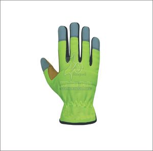 ถุงมือนิรภัยป้องกันความร้อนสำหรับงานช่างหนังสังเคราะห์เนื้อนุ่มทนทานป้องกันแรงกระแทกขนาด XL - Product Image 2