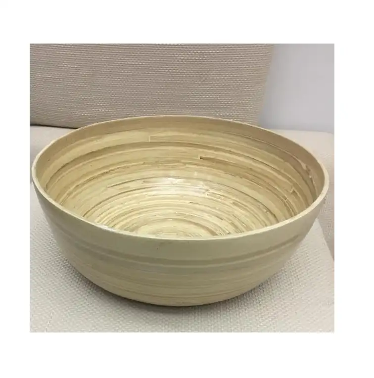 Bamboo bowl for soup/ eco-friendly kitchenware high quality ( 0084587176063 whatsapp)
