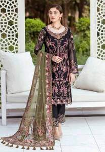 คุณภาพเยี่ยมชีฟองคอเย็บปักถักร้อยหนักด้วยงานฝีมือและงานหินโดย WS INTERNATIONAL - Product Image 4