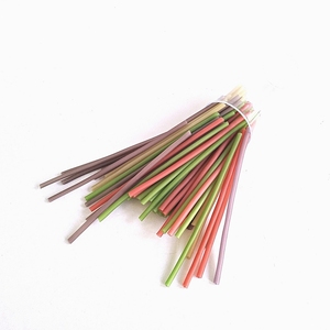 Pajitas de arroz reutilizables ecológicas de Vietnam 100% con accesorios de barra de logotipo personalizados - Product Image 5