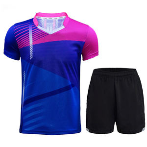 Vêtements de sport, uniformes de Tennis en Polyester, personnalisés au col rond, pour jeunes, sur mesure - Product Image 1