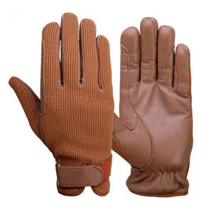 Guantes de Equitación con Logotipo Personalizado, Diseño Nuevo 2025, Venta Caliente, Material de PU/Poliéster/Algodón, Color y Talla Personalizables - Product Image 5