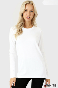Ladies <b>Top</b> Tees Full Sleeves Ash Grey t Shirt for Women Lounge Wears and Street Wears at Low Price with Custom Printing Service - Product Image 2