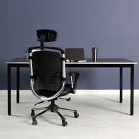 Bureau moderne pour la maison, le bureau, l'ordinateur, la réception, en métal blanc et bois, hauteur réglable, pas cher, usage commercial, pour le jeu