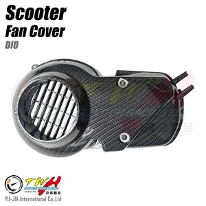 Twh Dio Motorcycle Racing Deel Carbon Ontwerp Fan Cover Voor Honda Dio