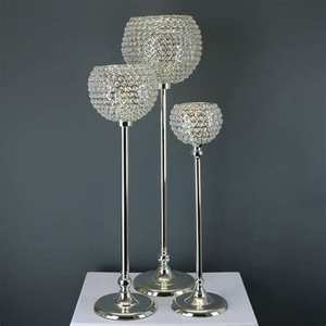 Elegant Candle <b>Stand</b> <b>Crystal</b> Wedding Centerpiece For Decoration - Product Image 5