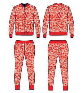 Femmes Sports De Plein Air Jogging Survêtement Polyester Respirant Survêtement - Product Image 4