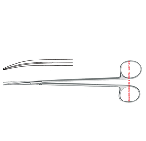 Tijeras neuromusculares Adson, instrumentos quirúrgicos curvos de 17,5 cm, potencia manual de acero inoxidable, fabricante TOENNIS, exportador - Product Image 4
