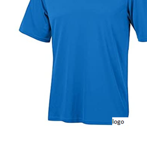 คู่แห้ง4.1ออนซ์ Interlock เสื้อยืด100% โพลีเอสเตอร์เสื้อลูกโซ่ความชื้น-Wicking อย่างรวดเร็วแห้ง Interlock ผ้า - Product Image 6