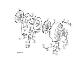 Ressort d'extension de tracteur de remplacement de haute qualité JD numéro de pièce Z38812 composant robuste durable pour machines agricoles - Product Image 2